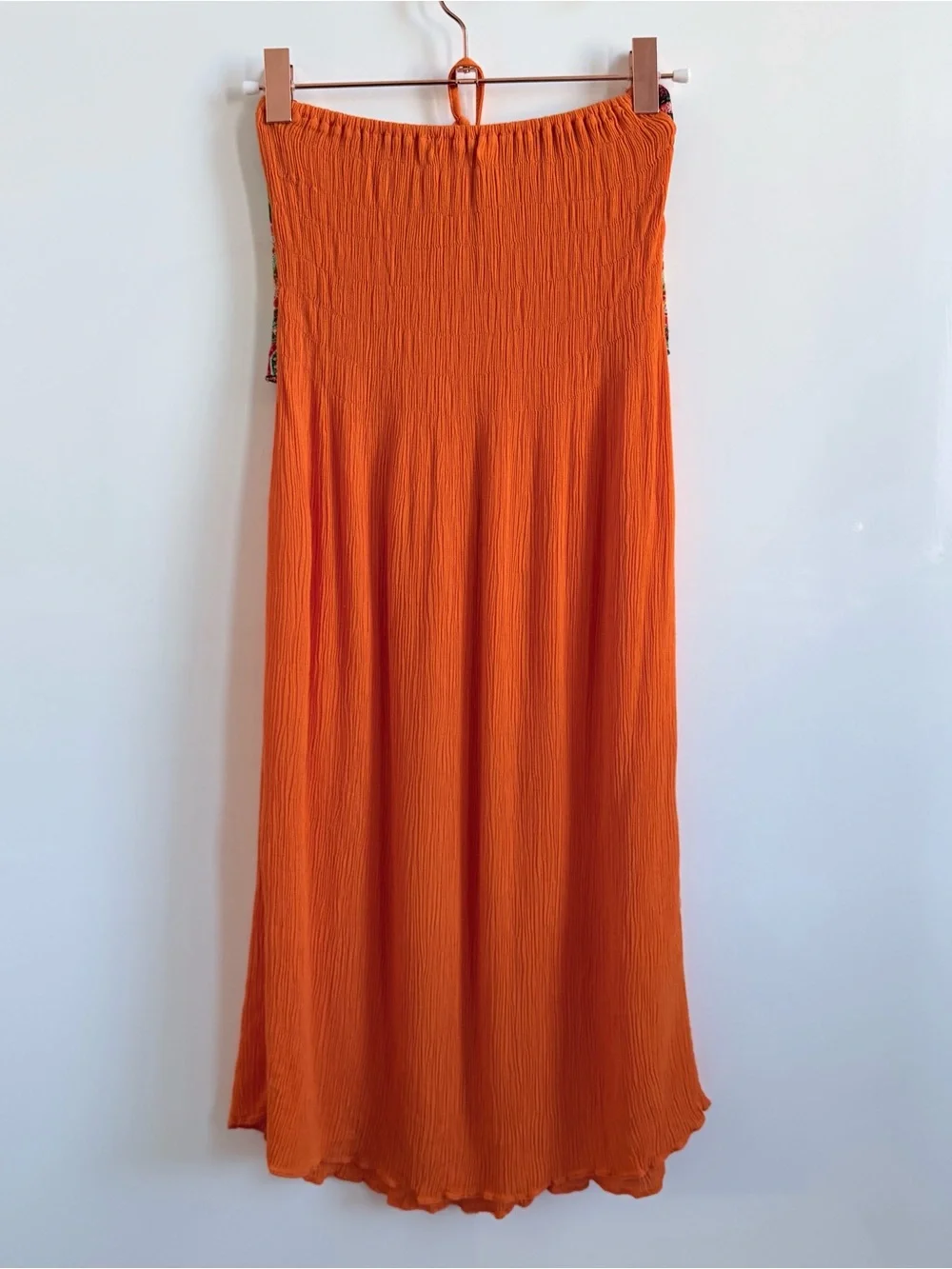 Shoreline Swimsuit Cover-Up Boho Halter Dress